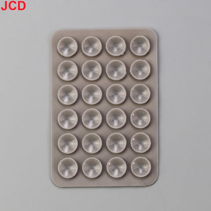 JCD 24 Quadrado Silicone Espesso Ventosa Ventosas Celular Tablet Bagagem Ventosa Carregador Universal Capa de Couro