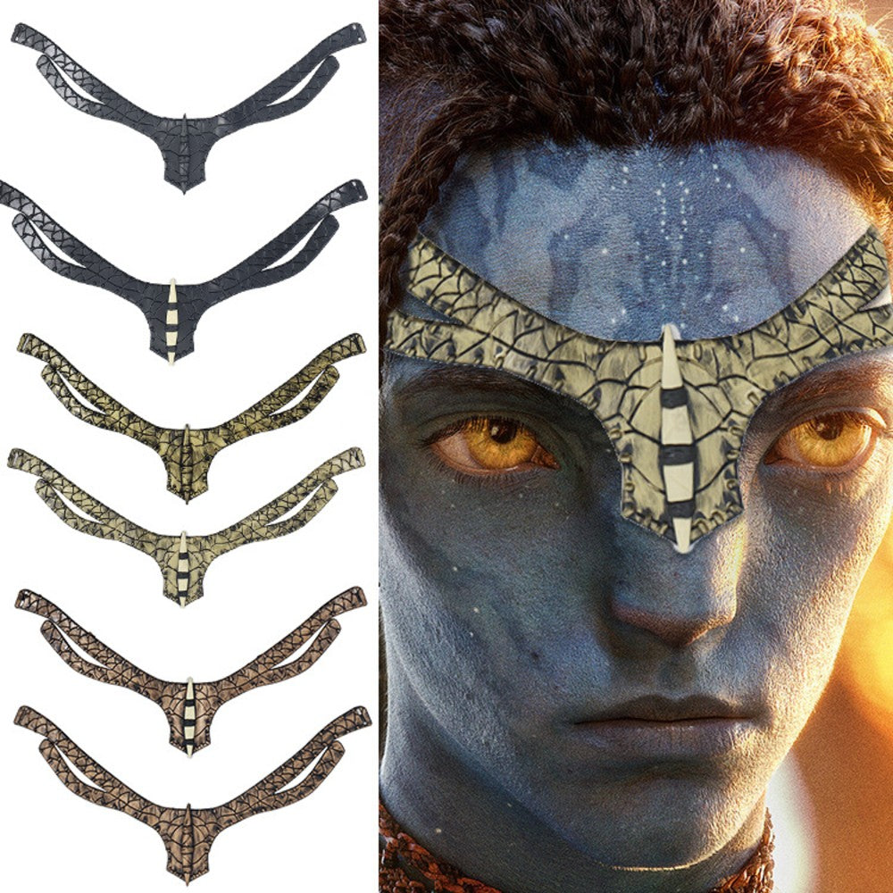 Avatar The Way of Water Neytiri Jake Sully Tail Cosplay Costume Accessories Tattoo Sticker Elf Earrings Halloween Suit Prop Gift
