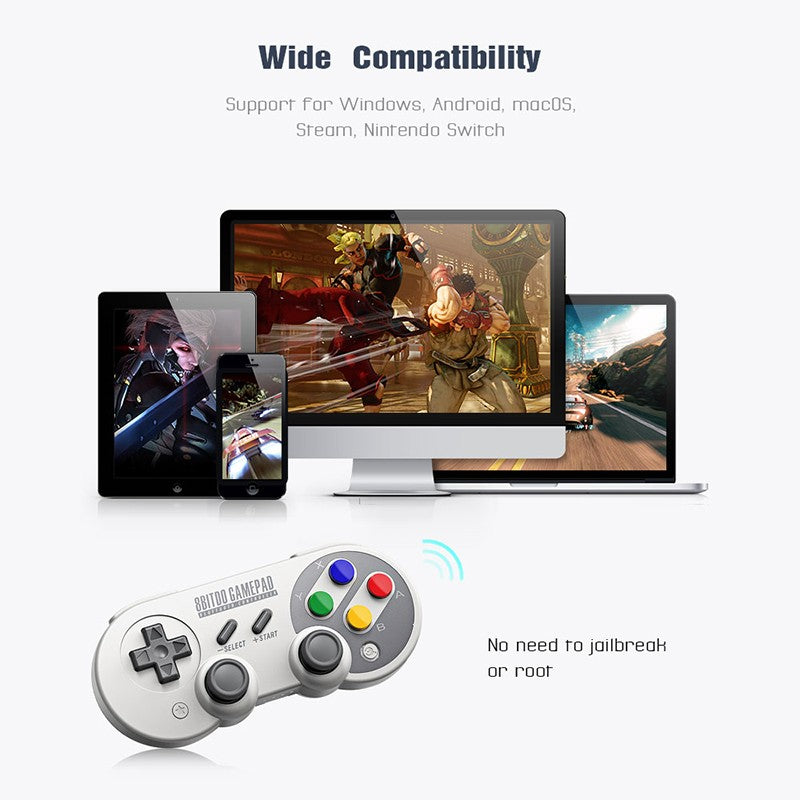 8Bitdo SN30 Pro Gamepad with Hall for Nintendo Switch MacOS Android Controller Wireless Bluetooth Controller Joystick For NS OLE