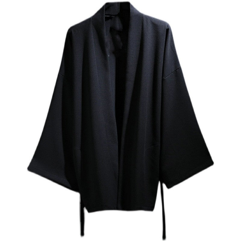 Spring Men's Frenulum Loose Coat Korea Tide Brand Plus Size Outwear New Fashion Casual Jackets Male Personality Clothes Hombre