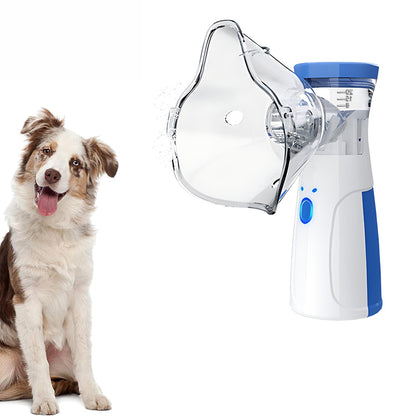 Inalador Nebulizador para Asma em Pets para Alívio Respiratório Dispositivo Veterinário Fácil de Usar para Animais Promove a Saúde do Pet