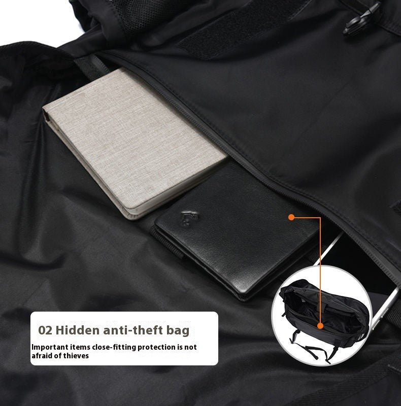 Causal Nylon Shoulder Man Bag Japanese Teenager School Laptop Sling Men's Bag Streetwear Travel Cross Bag Messenger Bags for Men