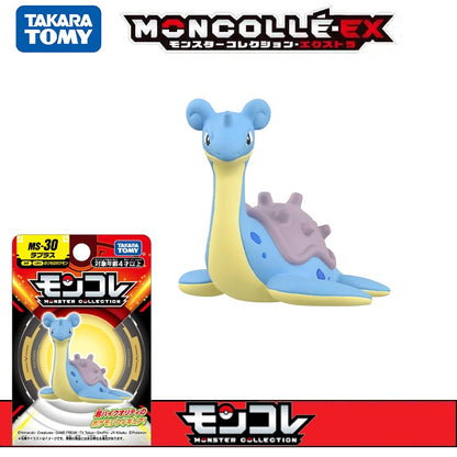 Original TAKARA TOMY Pokemon Figurine Toys Mimikyu Sylveon Lapras Charizard Umbreon Vaporeon Snorlax Model Dolls Birthday Gifts