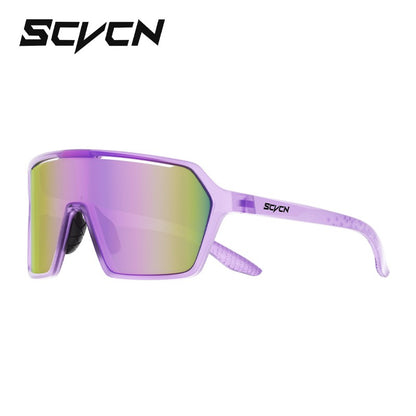 SCVCN Cycling Sunglasses Men Photochromic Glasses Fashion for Women Bike Mountain Road Bicycle Eyewear Cycle Goggles UV400 MTB