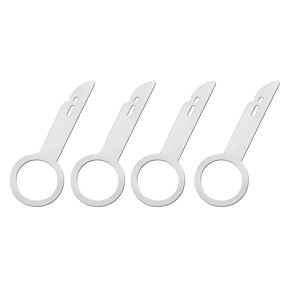 Chave de Remoção de Áudio Automotivo 4 Peças CD DVD Rádio Estéreo Ferramenta de Remoção Ferramenta de Remoção de Instalação de Som Automotivo para Mercedes Benz para Skoda para Audi