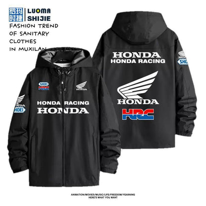 New Honda Motorcycle Windproof Blast Suit CBR Non-Double Wing Clothing Riding Suit Motorcycle Jacket Men