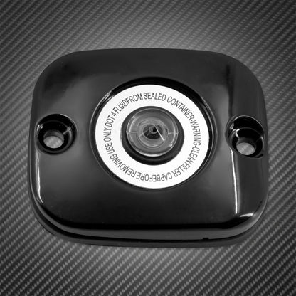 Tampa do cilindro mestre do freio dianteiro para motocicleta Harley Touring Road King Street Glide FLHR FLHT Dyna Fat Bob FXDF Softail FLSTF