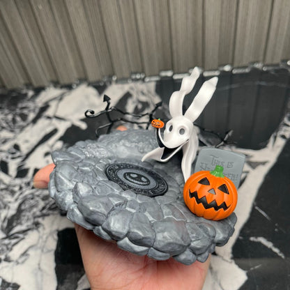 Disney Anime O Pesadelo Antes do Natal Engraçado Zero, o Cão Fantasma, Boneco de Ação, Modelo de Mesa, Enfeites de Brinquedo, Presente de Aniversário Infantil