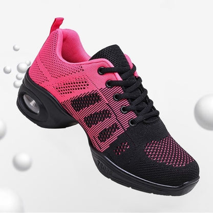 Jazz Dance Shoes For Women's Dance Sneakers Lightweight Breathable Woman Dancing Shoes