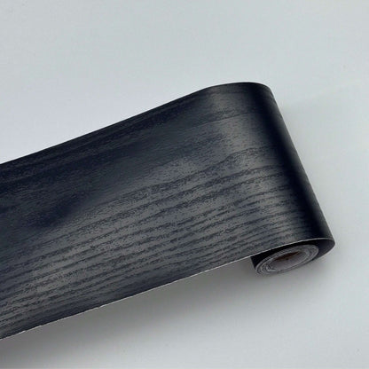 1PC 5mx10cm/20cm Imitation Wood Grain Door Frame Decoration Sticker,Bedroom and Living Room Wall Stickers,Floor Decoration Lines