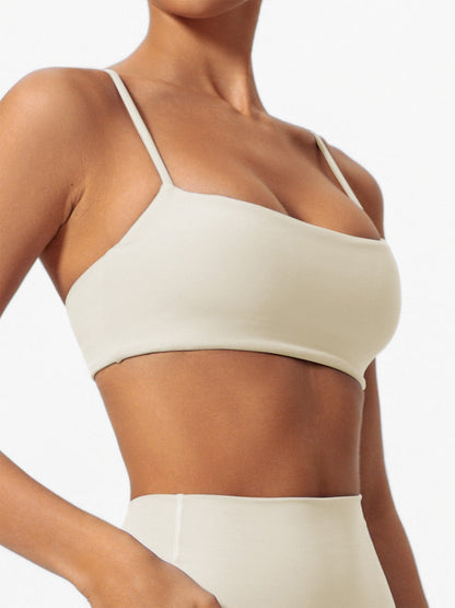 Ctenkevet Sling Yoga Bra Women Gym Workout Push Up Brassiere Female Outdoors Sports Underwear Women Fitness Shockproof Crop Top