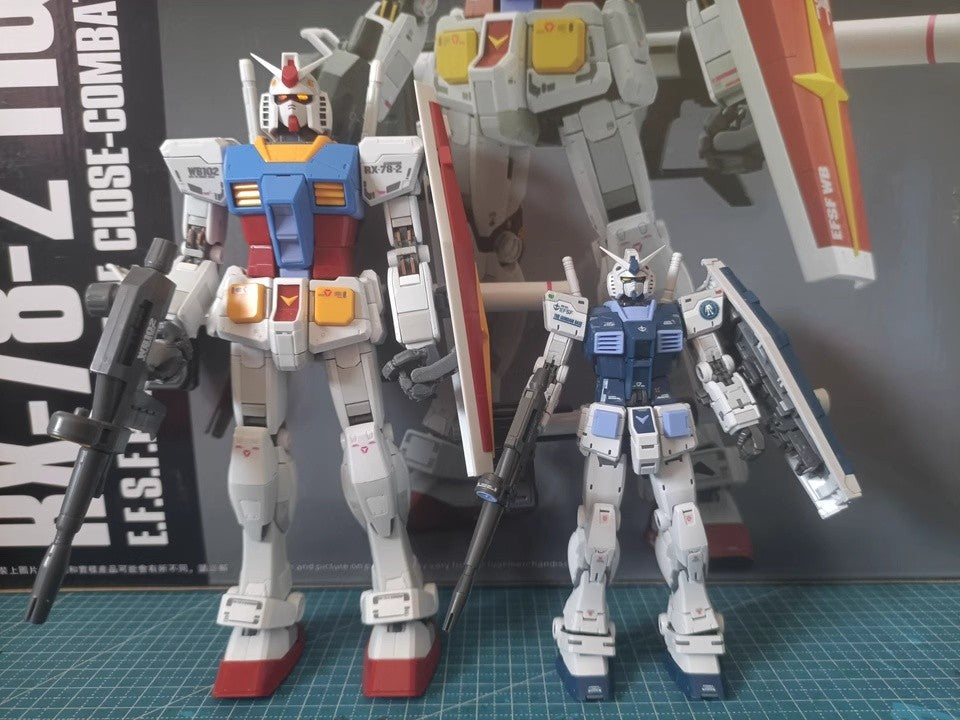 Reparo de Máscara Versão Changlong 5501rg 1/144 Yuanzu 2.0 Modelo Montado Rgurx-78-2 Boneco de Brinquedo Menino Réplica de Alta Versão