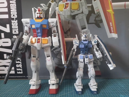Reparo de Máscara Versão Changlong 5501rg 1/144 Yuanzu 2.0 Modelo Montado Rgurx-78-2 Boneco de Brinquedo Menino Réplica de Alta Versão