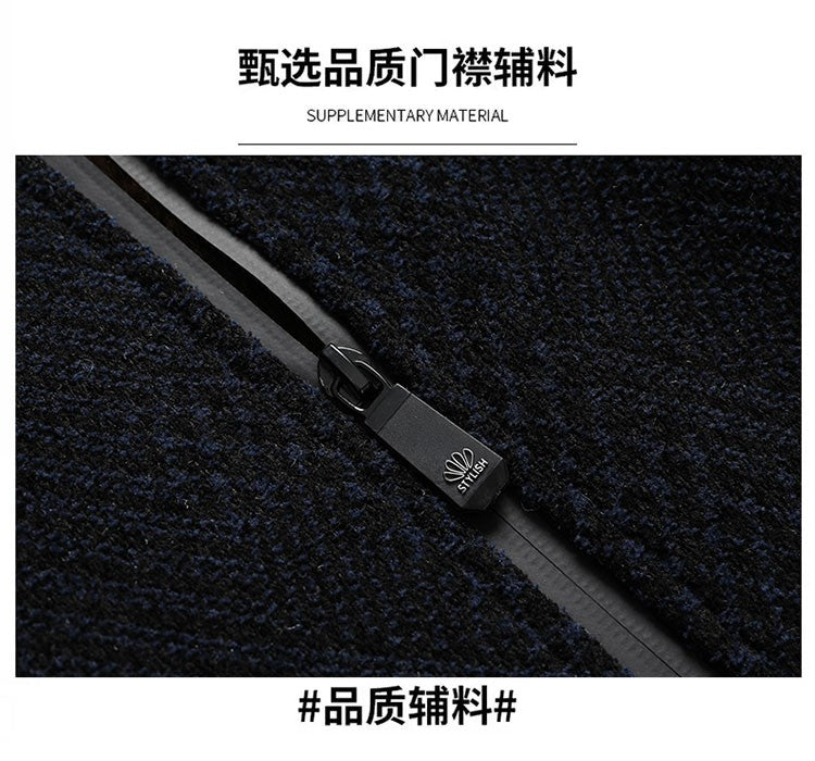 2024 New style Men's Woolen Coat Winter Classic Casual Overcoat Mens high quality Thicken trench coat men full size M-4XL