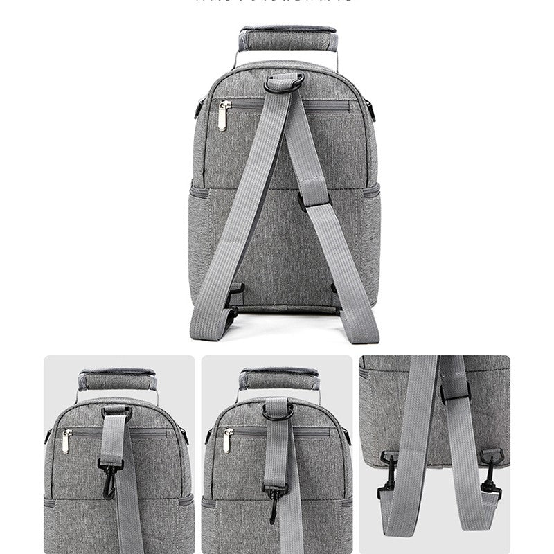 Mommy Bag Milk Storage Breast Pump Maternity Cooler Double Layer Insulation Fresh Keeping Baby Food Backpack Feeding Bottle NEW