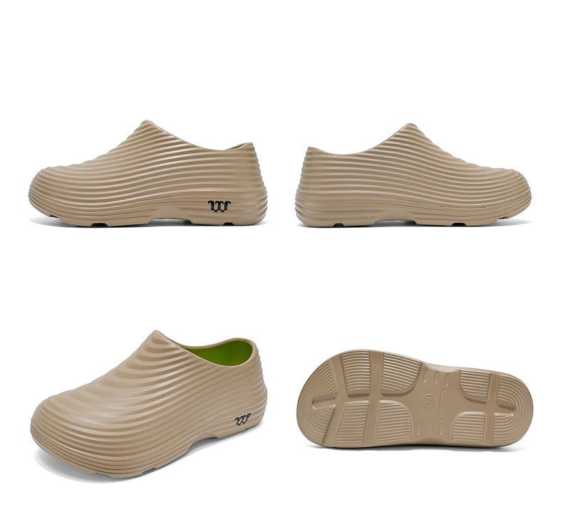 Chef Shoes for Men, New Spring and Autumn Models, Fully Waterproof and Oil-Resistant, Chef-Specific Work Shoes, Rain Boots, Labo