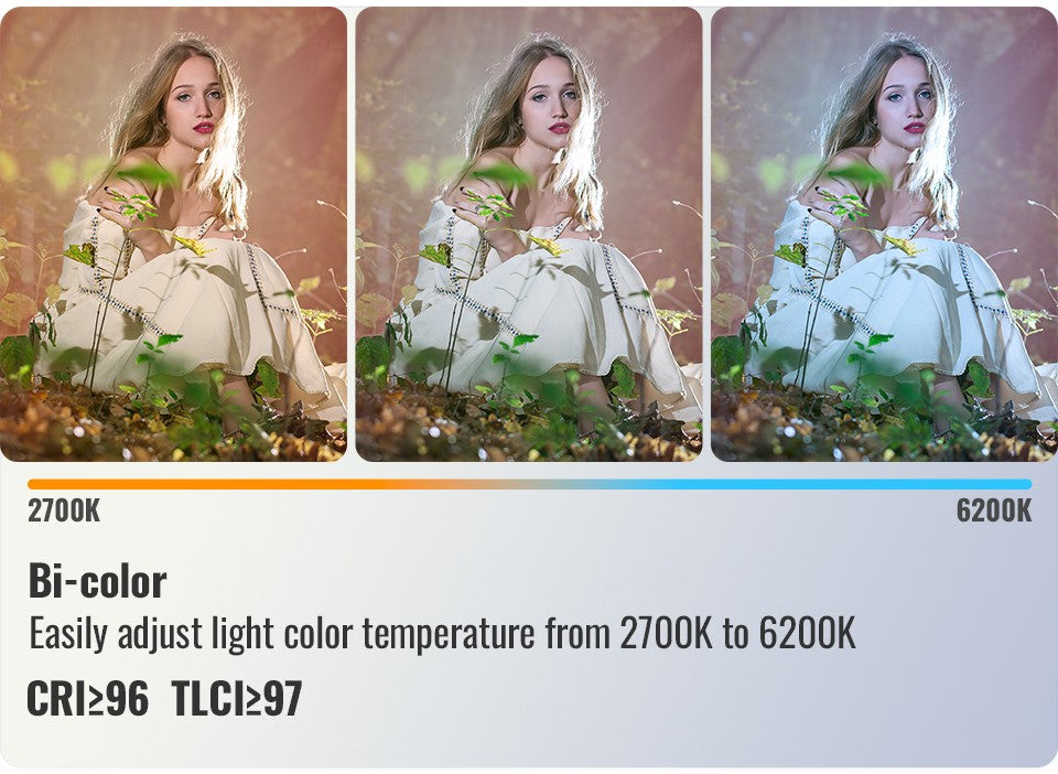 ZHIYUN Official CINEPEER CX100 100W Handheld Led COB Light Pocket Video Light Bi Color Photo Fill Light Photography Lighting
