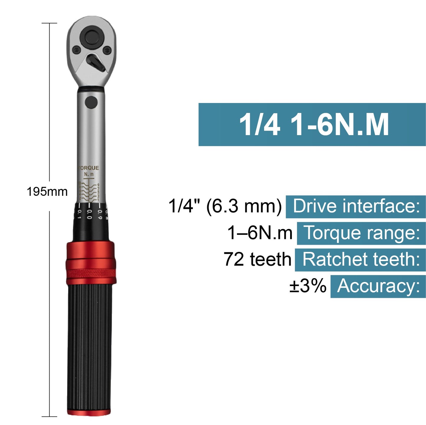 Kit de Chave de Torque Ajustável Multi-Drive 1/4"3/8"1/2"1–3000 N·m Conjunto de Ferramentas de Catraca Profissional de Alta Precisão com Pré-ajuste por Clique