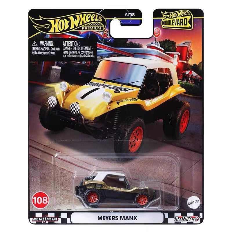 Hot Wheels Originais GJT68 Boulevard Série Veículo Diecast Carroceria de Liga Mitsubishi Customizado Carros de Coleção Modelo Surpresa Em Estoque