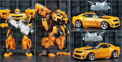 WEIJIANG NOVO 20CM Transformação Anime Boneco de Ação Brinquedos de Filme Plástico ABS Robô Carro Avião Tanque Legal Modelo Presente para Meninos