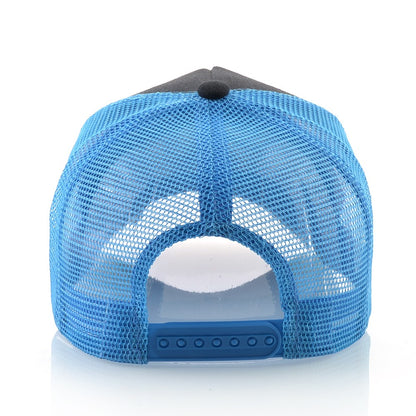 Men's Summer Baseball Cap Women Streetwear Trucker Caps With Spinosaurus Patch Snapback Hip Hop Drack Bones Adjustable Viosr Hat