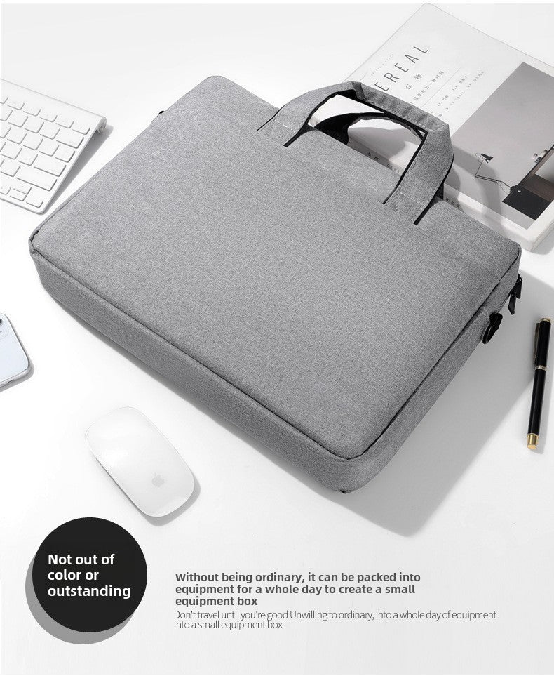 Laptop Bag Sleeve Case Shoulder HandBag Notebook Pouch Briefcases for 14 15 17 Inch Macbook Air Pro HP Huawei Asus Dell Xiaomi