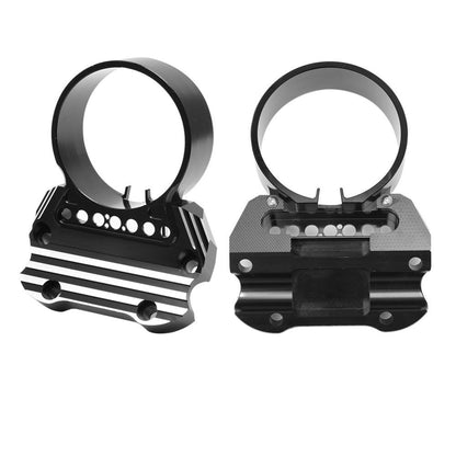 Suporte de Instrumentos de Alumínio CNC Preto para Motocicletas Harley Sportster Iron XL883 Custom Low 1200 48 72