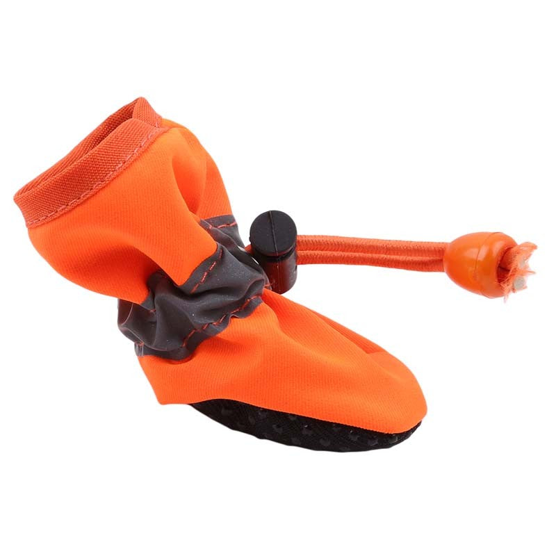 Novos 4 Peças Sapatos Para Cães Antiderrapantes Chuva Neve Botas Quentes e Grossas Para Pequenos Gatos Cães Filhotes Meias Botinhas Para Cães