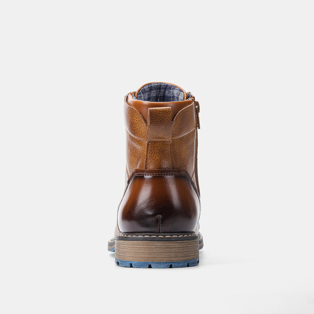 Botas Masculinas de Cano Curto Tamanho 39-45 Botas de Couro Masculinas Marca #AL605