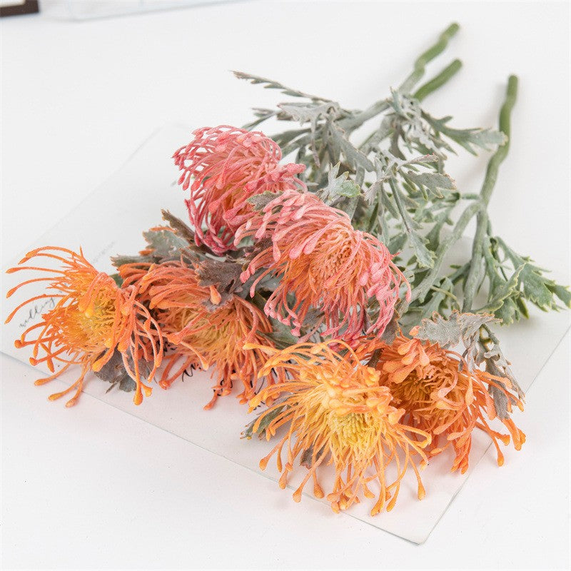 Lifelike Artificial Large Spider Chrysanthemum Flower Home Room Decor Fake Flower For Wedding Christmas Easter Tabel Floral