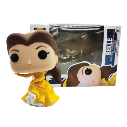 Boneca de Alta Qualidade Princesa Disney Bela #221 Decoração de Mesa Action Figure estilo Funko Brinquedos para Crianças Presente de Natal