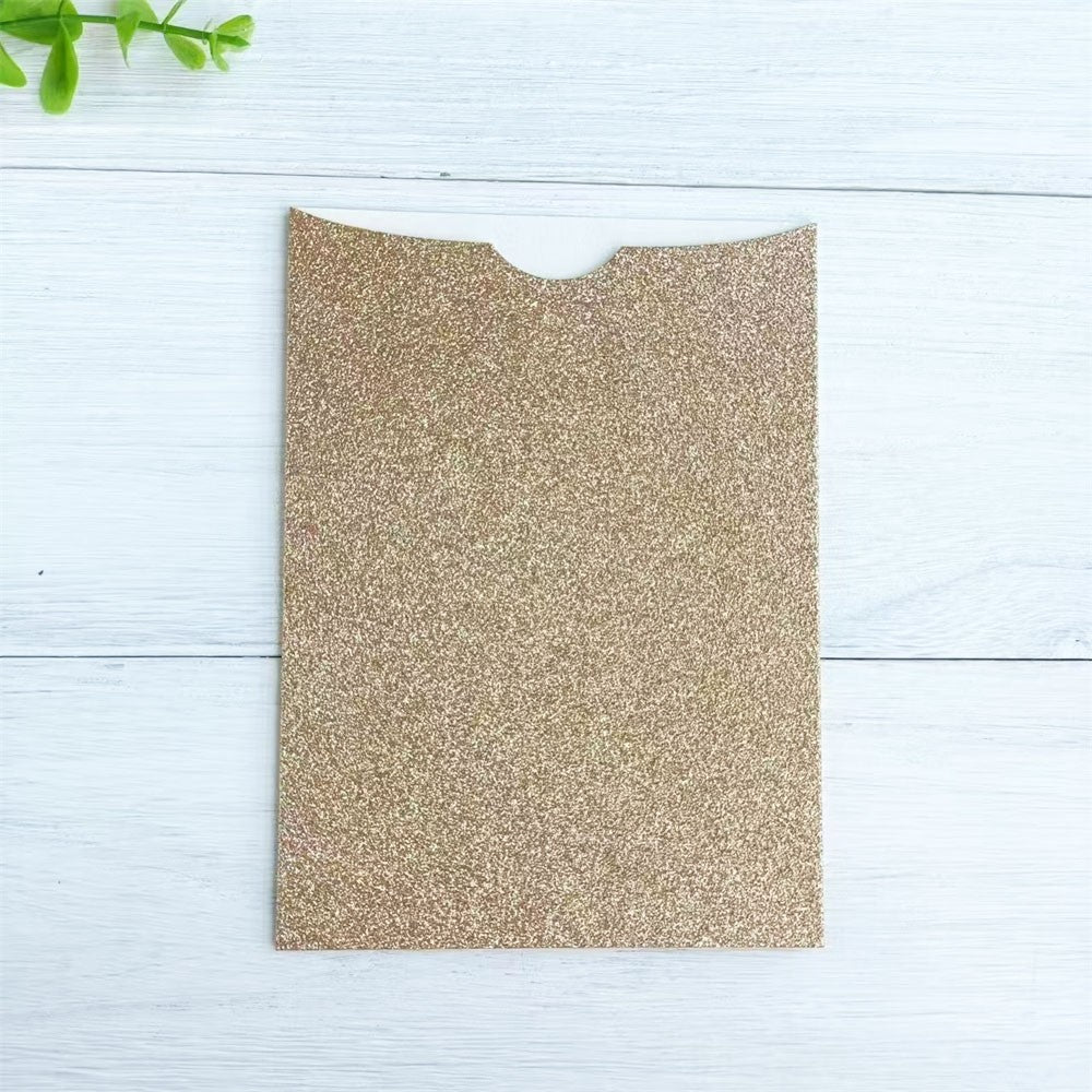 Customized Invitation Envelope, Personalized Wedding Card Holder, Blank Pocket Envelop 50 Sets