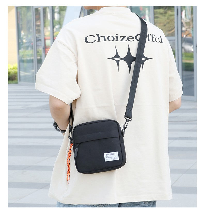 Luxury Brand Casual Mini Crossbody Bag For Phone Bag Men Messenger Bag Male Small Side Shoulder Bag Light Boy Oxford Chest Bag