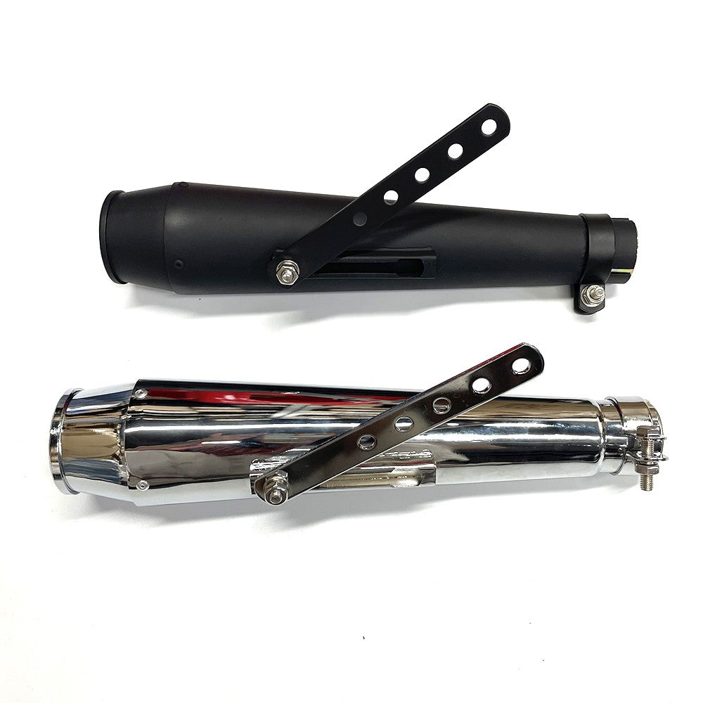 Original Inlet High Quality?Retro Motorcycle Exhaust Pipe, Muffler for Harley, 125CC,38/40/42/45MM