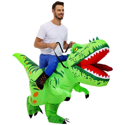 Children/Adults Dinosaur Inflatable Clothing Anime Riding Role Playing Clothing Kindergarten Performance Party Festival Props