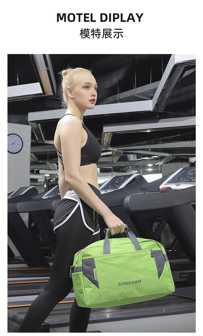 Unisex Waterproof Nylon Travel Handbag Men Weekend Shoulder Bags Vintage Casual Duffel Weekend Bag Women Overnight Packing Cubes