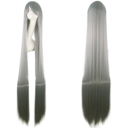 cosplay wig, ancient costume, men and women, long straight hair, anime, colored hair Synthetic fiber wig