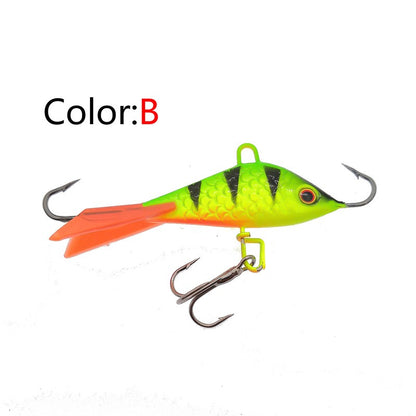 1PÇ Isca Artificial Jig Gelo de Inverno de Qualidade 5cm 7.5g Isca Falsa VIB Isca Artificial Leurre Balancer para Pesca de Carpa Lúcio Perca