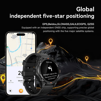 G6/ Trek 1 Smart Watch AMOLED Esportes ao Ar Livre GPS Bússola Frequência Cardíaca À Prova D'Água Chamada Bluetooth 5ATM One Plus Smartwatches Para Homem