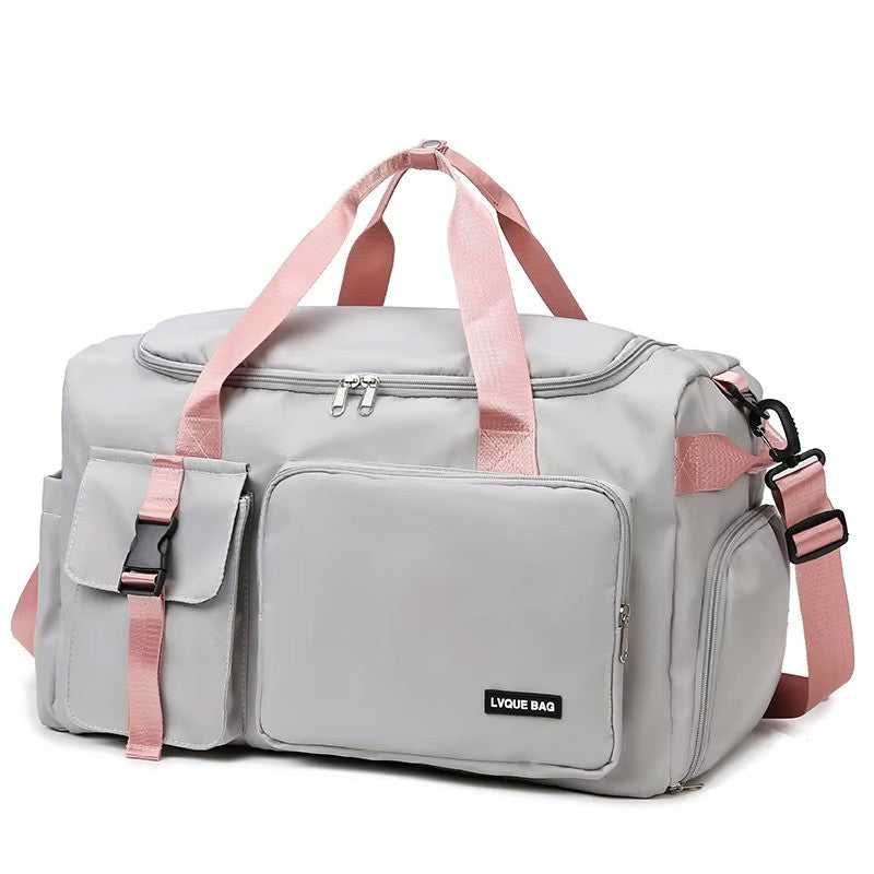 Women Travel Duffle Bag Travel Backpack Mulit-functional Outdoor Sports Gym Fitness Weekender Handbag Overnight Carry on Men Bag