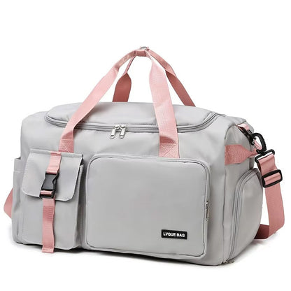Women Travel Duffle Bag Travel Backpack Mulit-functional Outdoor Sports Gym Fitness Weekender Handbag Overnight Carry on Men Bag