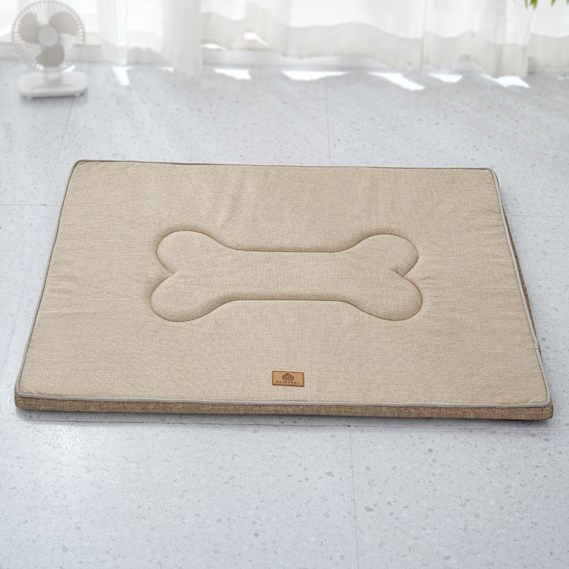 Cama de Cachorro Lavável de Inverno Almofada Reversível para Caixas de Transporte Cama Macia e Fofa para Canis Colchão para Cachorros Grandes, Médios e Pequenos