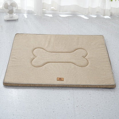Cama de Cachorro Lavável de Inverno Almofada Reversível para Caixas de Transporte Cama Macia e Fofa para Canis Colchão para Cachorros Grandes, Médios e Pequenos