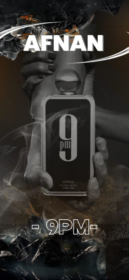 Afnan 9PM Men's Cologne Spray 100ml Men's Cologne Perfume Travel Clothes Perfume Spray High-end Long-lasting Perfume Gift