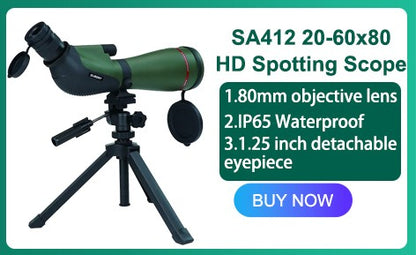 Telescópio/Luneta Compacto Svbony SV41Pro 28-84x80mm Mini Maksutov para Observação de Aves, Uso Terrestre e Astronômico