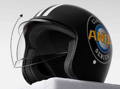 Capacete de motocicleta elétrica AD para homens e mulheres Certificação GB geral Capacete de carro a bateria Capacete meio-aberto de inverno quente