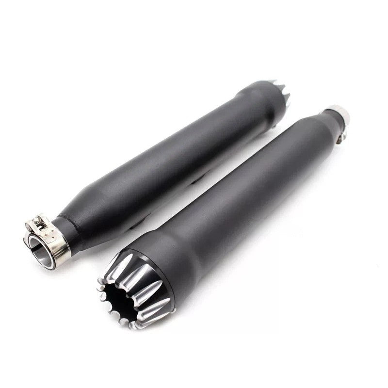 For Harley-Davidson XL883N / 1200 / X48 modification accessory - Snake exhaust pipe with deep-toned tail section