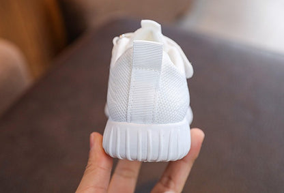 Spring Kid Shoes New Fashion Versatile Girl Sneakers Comfort Soft Sole Anti Slip Simple Boy Shoe Breathable Classic Casual Shoes