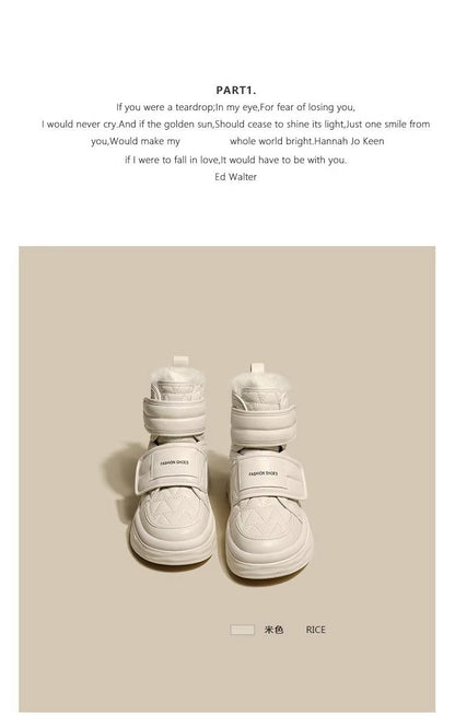 Fur White Boots Women Padded Cotton Shoes Winter Warm Pu Leather Snow Boots Footwear Thick Bottom Plush Short Ankle Boots