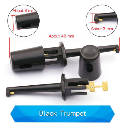 5PCS Mini Single Test Hook Clips Test Probes For Electronic Testing Clips Hook Test Clips Large / Small